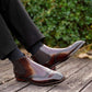 Ankle Leather Men's Boots