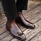 Ankle Leather Men's Boots