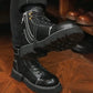 Black Vintage Men's Boots