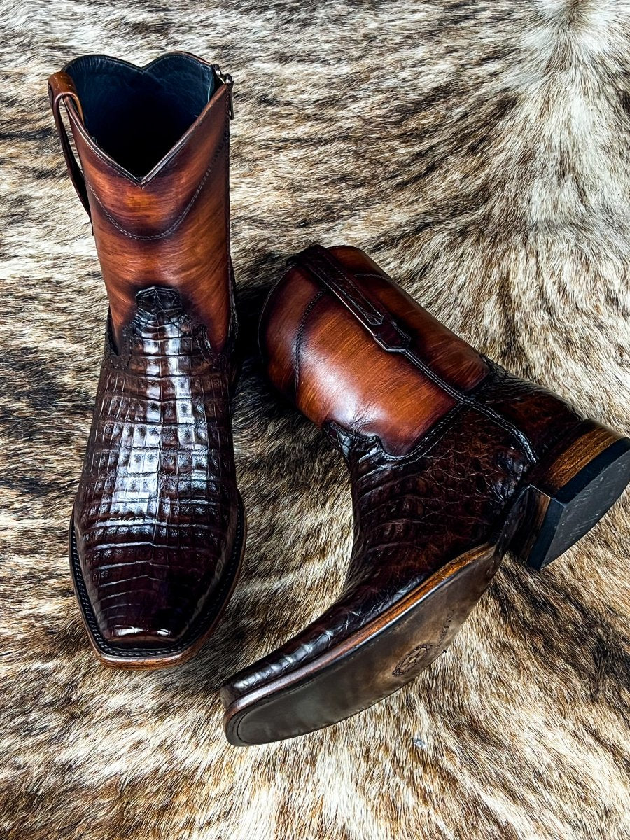 Men's Crocodile Handmade Boots