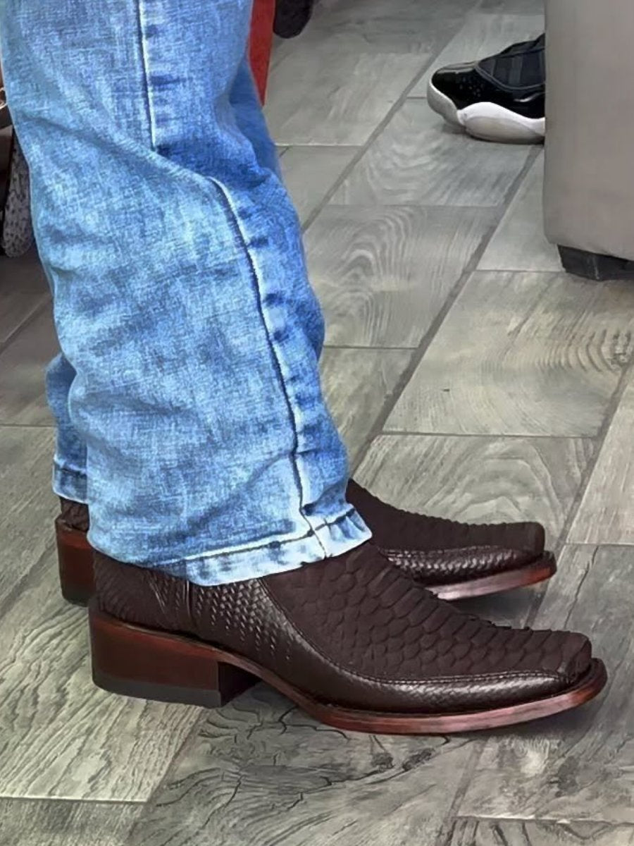 Men's Crocodile Leather Cowboy Boots