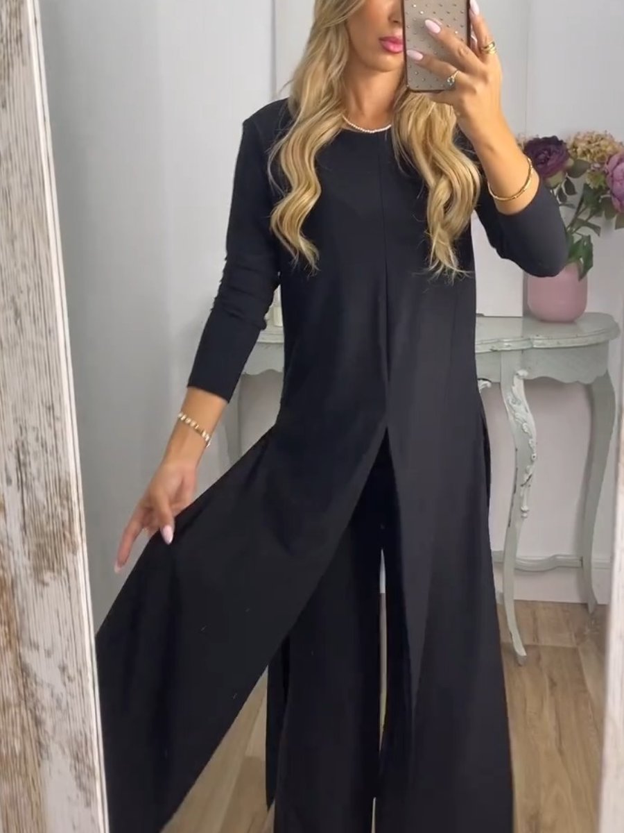 Comfortable Long Sleeve Two Piece Set