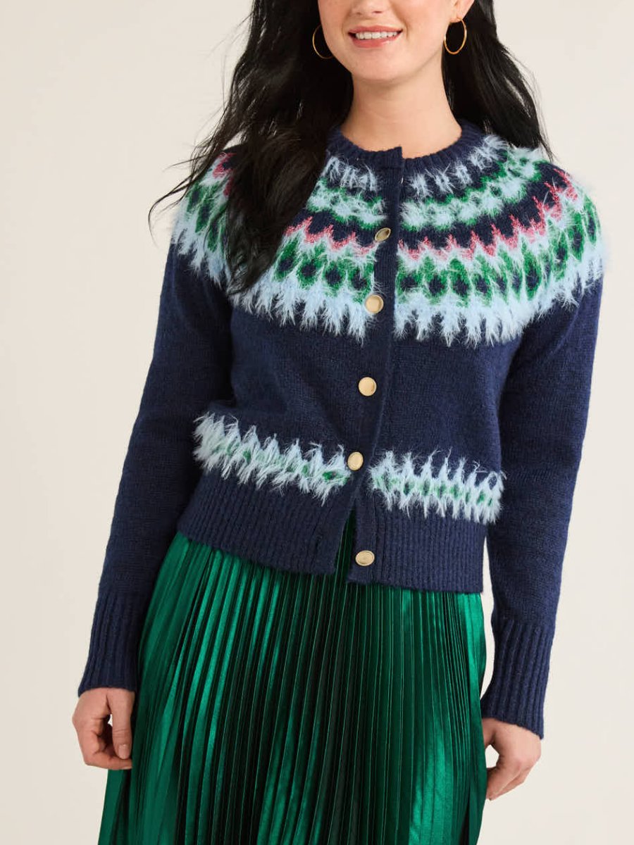 Women’s Fair Isle Cardigan Sweater