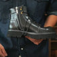 Black Vintage Men's Boots