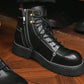 Black Vintage Men's Boots