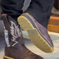 Men's Retro Square Toe Boots