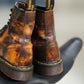 Men's Dyed Leather Boots