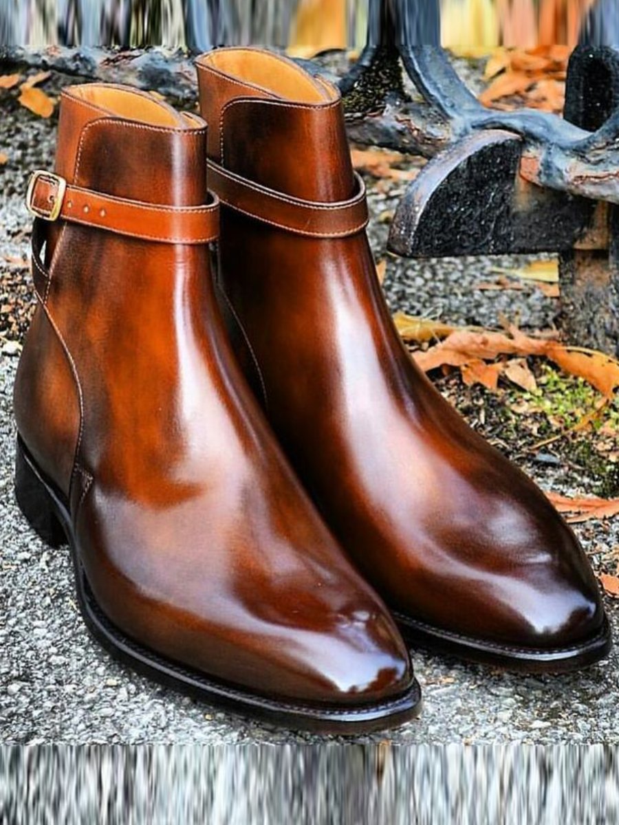 Men's Handmade Leather Shoes Boots