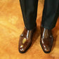 Gentleman Style Shiny Leather Shoes