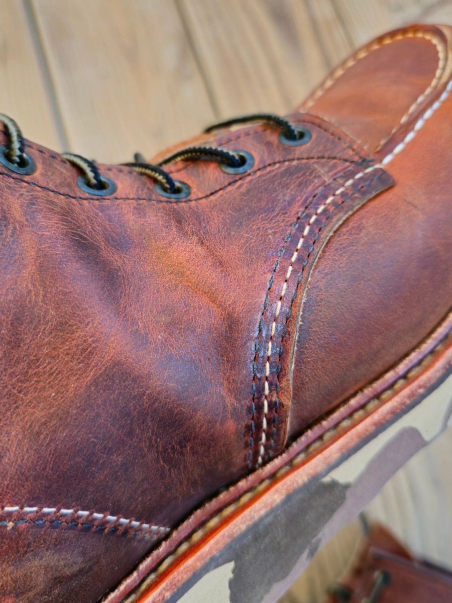 Men's Vintage Hand-Stitched Leather Boots