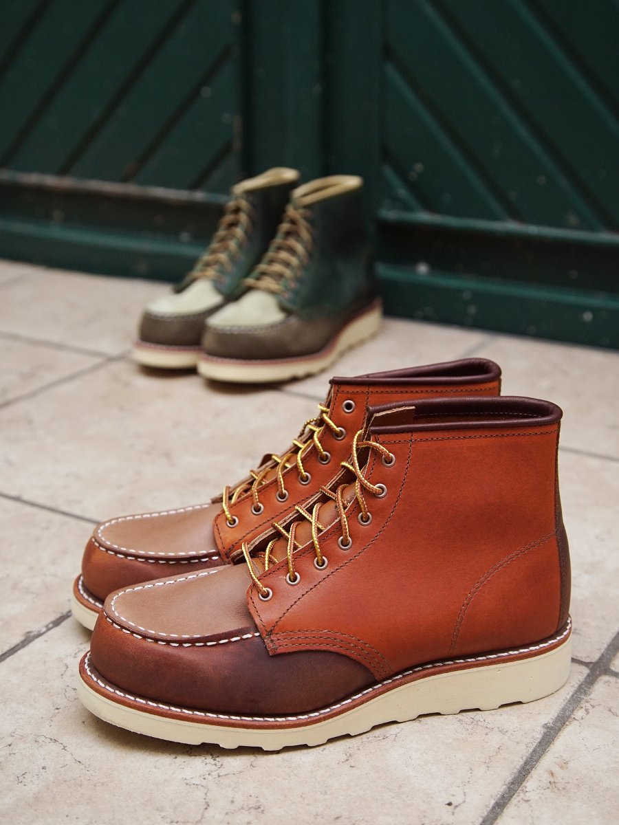 Leather Patchwork Vintage Men's Boots