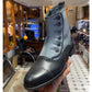 Men's Retro Button Boots