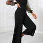 Flower Embroidered Elegant Jumpsuit