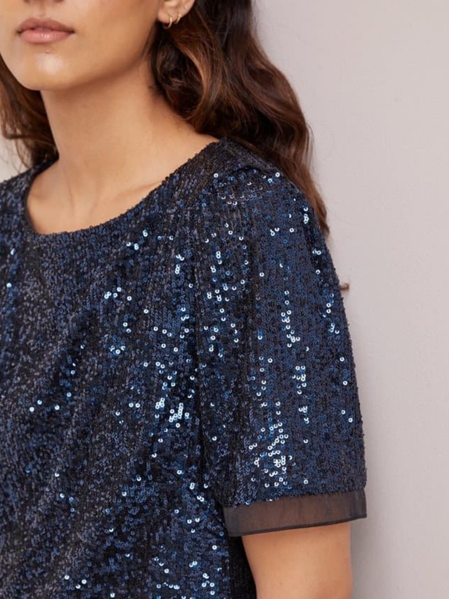 Elegant Sequin Party Jumpsuit