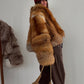 Luxurious  Faux Fur Jacket