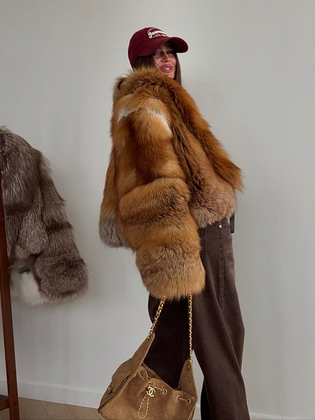 Luxurious  Faux Fur Jacket